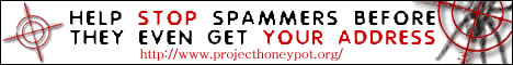 Stop Spam Harvesters – Join Project Honey Pot